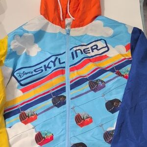 Disney Skyliner Jacket with Blue and Orange Accents